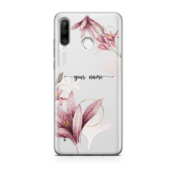 Floral-Shadow-huawei-p30-lite-case