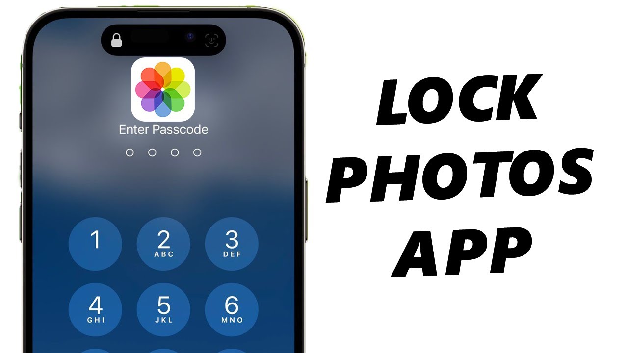 hide lock photos on iphone